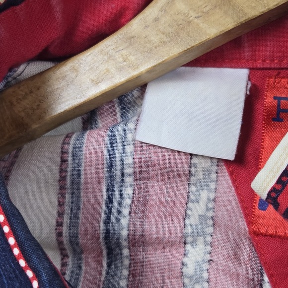 Vintage Roper Men XL Western Shirt Striped Aztec Design Southwest USA Made RODEO - Picture 7 of 7